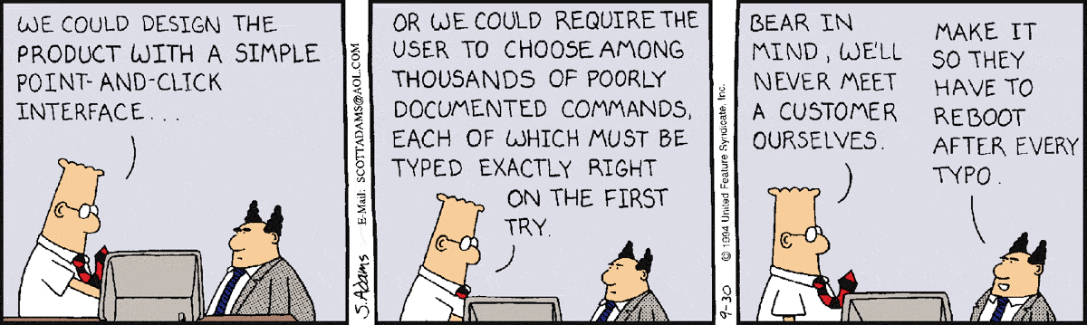 Dilbert Cartoon